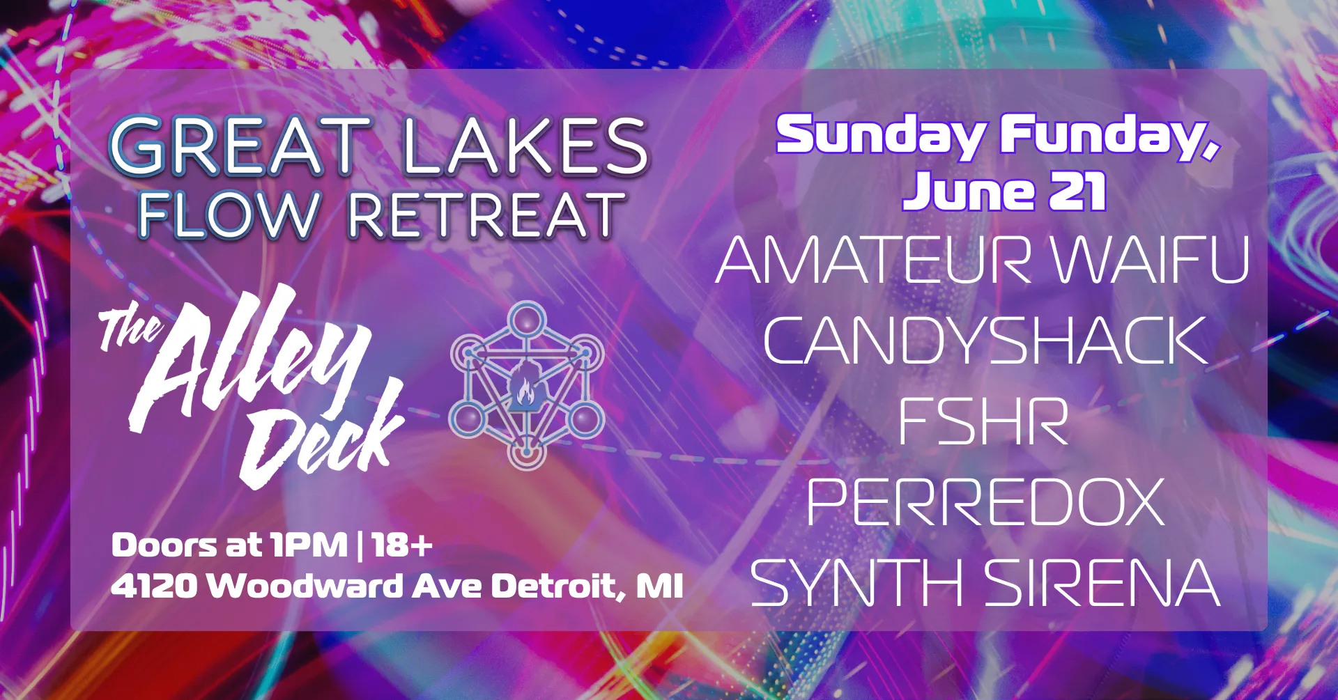 Image Great Lakes Flow Sunday Funday on the Alley Deck