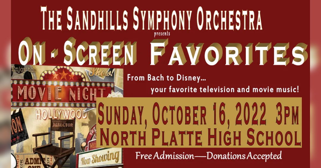 Image Sandhills Symphony Orchestra On-Screen Favorites