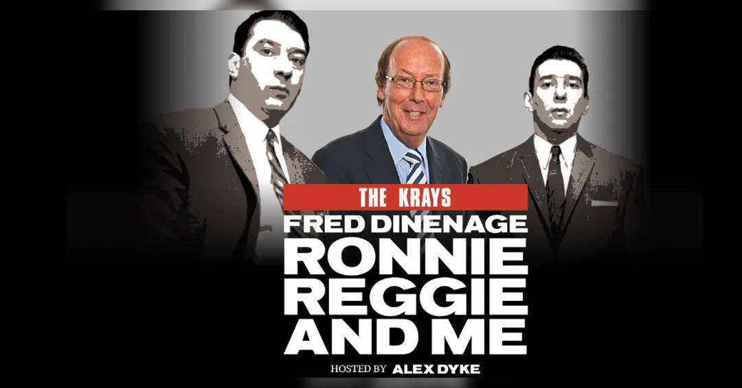 Image Ronnie, Reggie & Me with Fred Dinenage