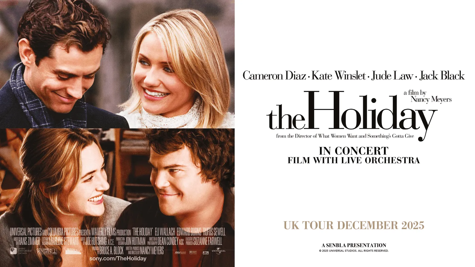 The Holiday in Concert - Film with Live Orchestra