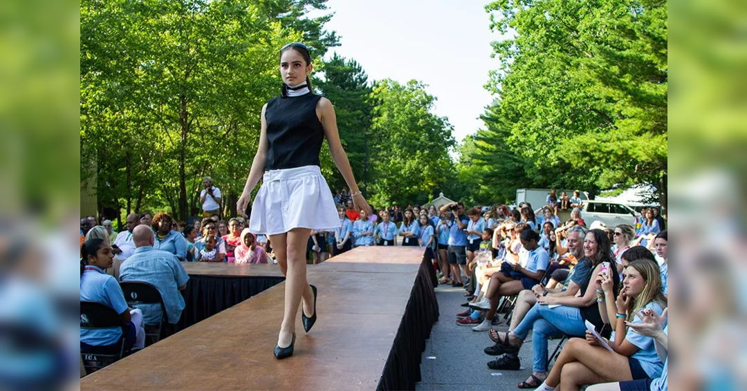 Image High School and Intermediate Visual Arts Fashion Show