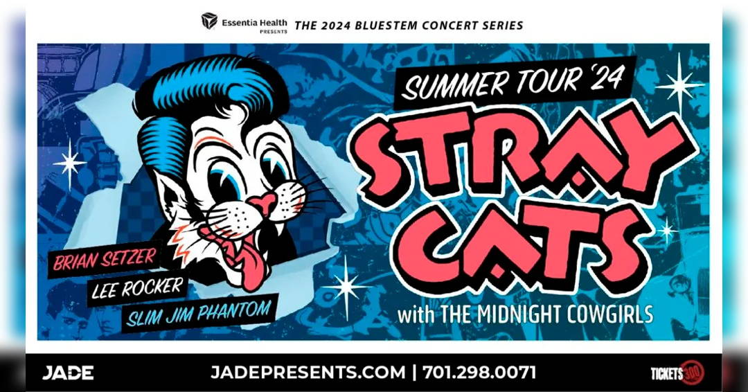 Image Stray Cats Summer Tour 2024 with The Midnight Cowgirls