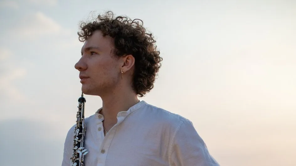 Image Ewan Millar oboe & Tomos Boyles piano