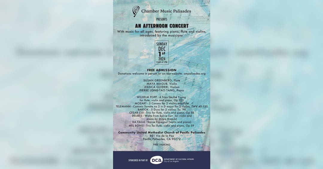 Image An Afternoon Concert: Music for All Ages