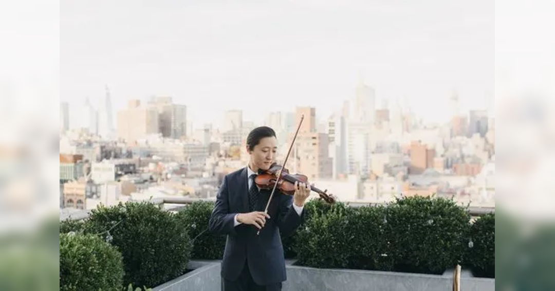 Image Music on the River with Sean Lee, violin