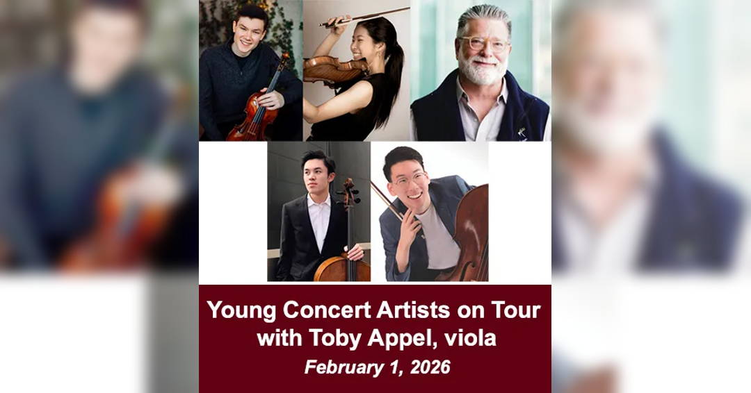 Young Concert Artists on Tour