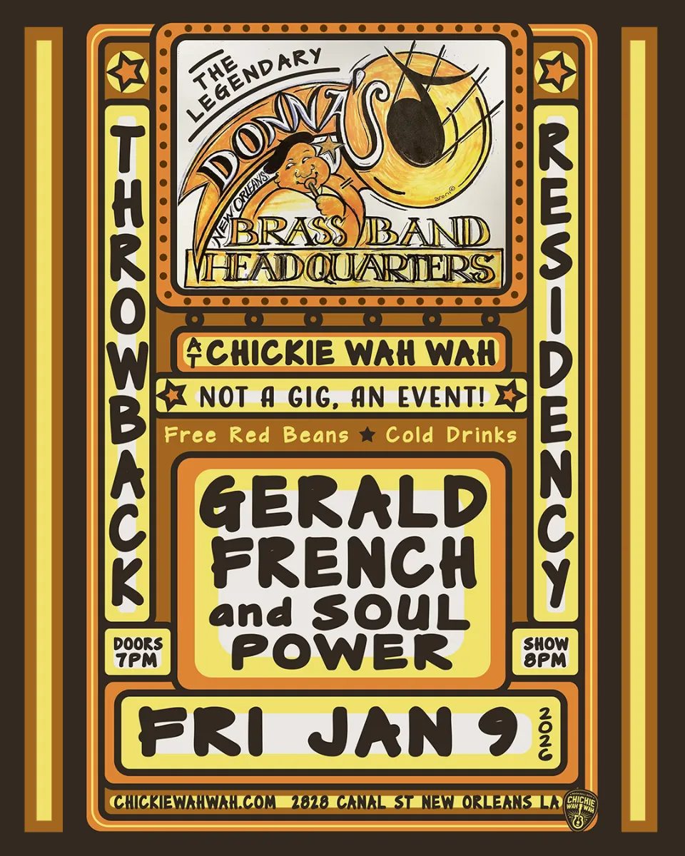 Image Donnas Bar and Grill Residency: Gerald French and Soul Power