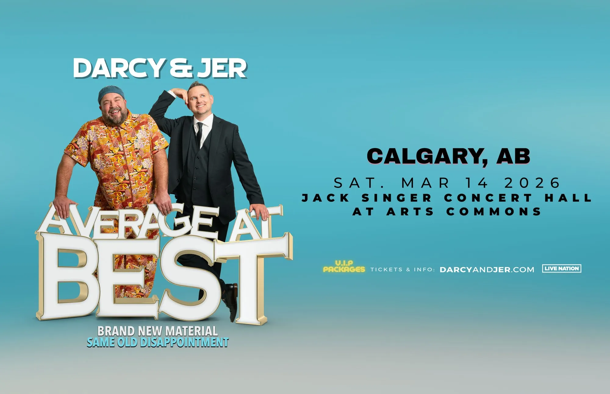 Darcy & Jer: Average at Best