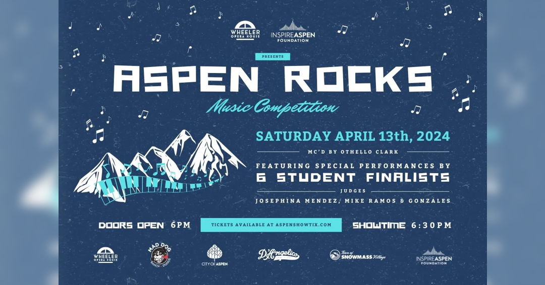 Image Inspire Aspen Foundation And Wheeler Opera House Present Aspen Rocks