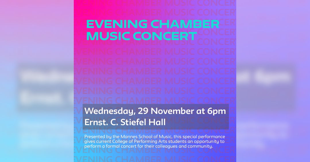 Image Evening Chamber Music Concert