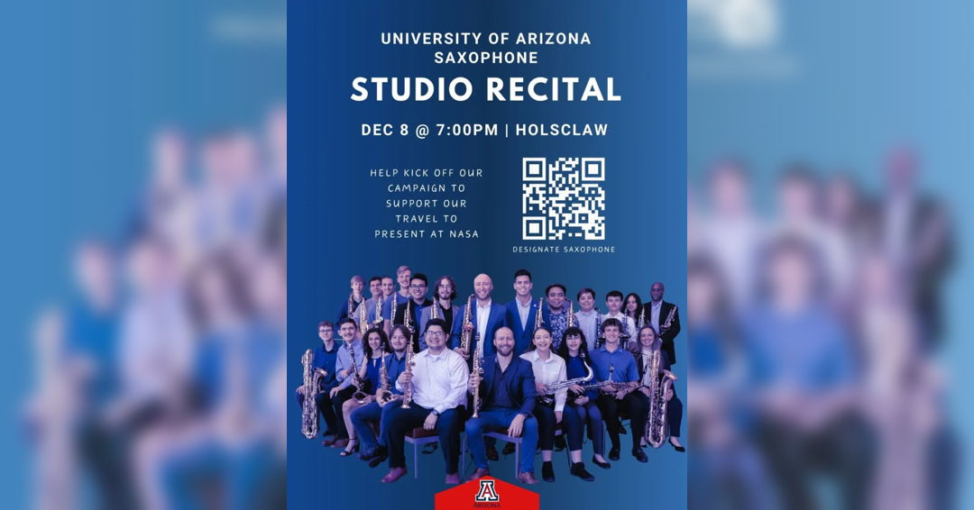 Image UA Saxophone Studio Recital