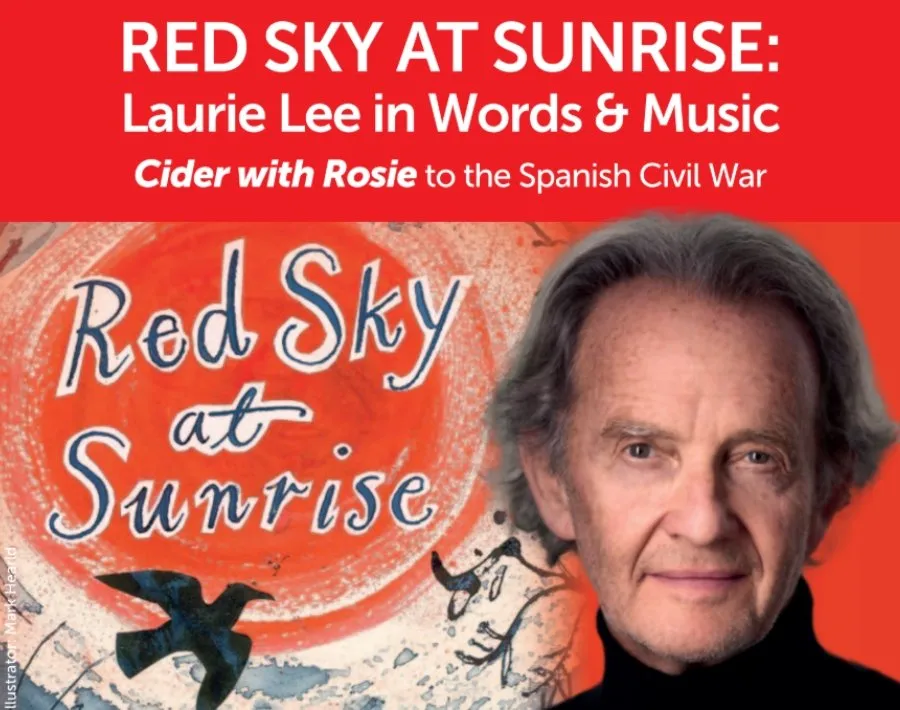 Image Red Sky at Sunrise: Laurie Lee in Words & Music