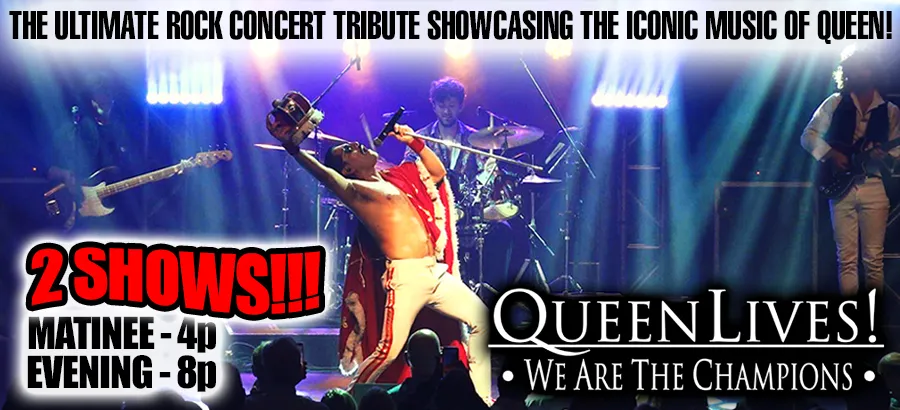 Image Queen Lives: We Are The Champions Tribute
