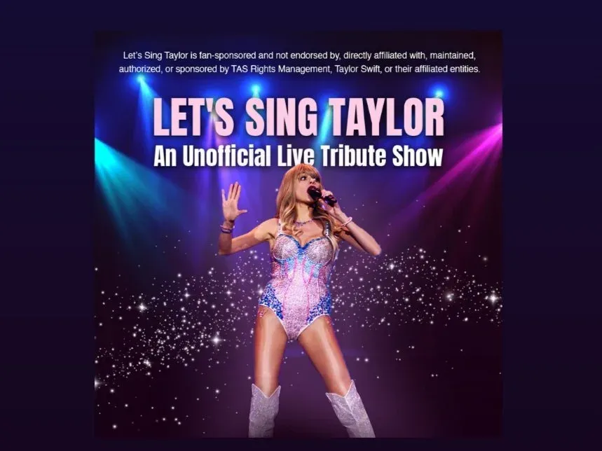 Image Let’s Sing Taylor: An Unofficial Live Tribute Show