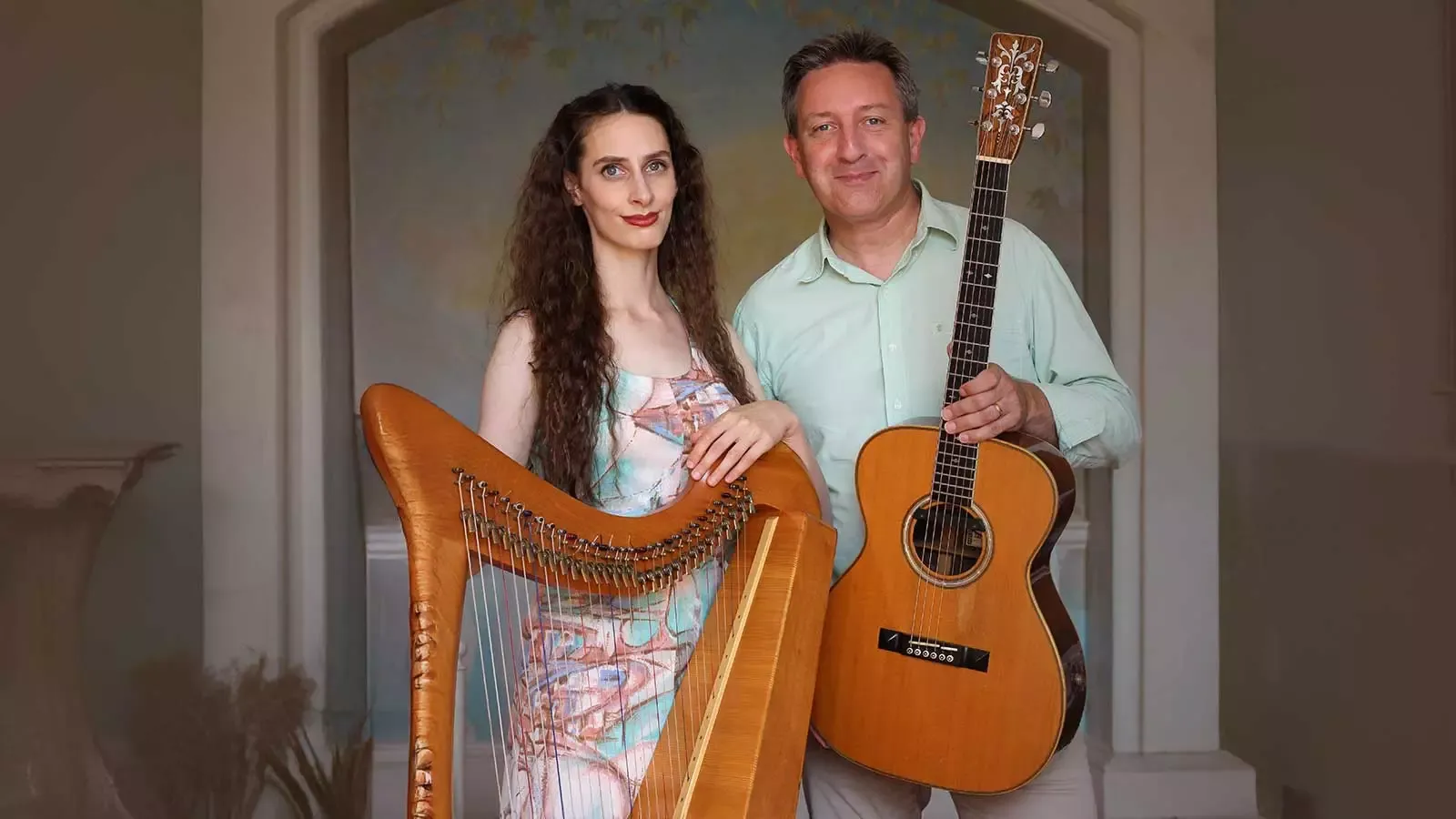 Image Lily Neill and Clive Carroll