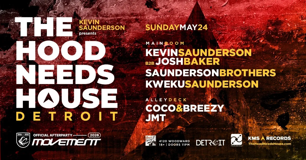 Image Kevin Saunderson b2b Josh Baker