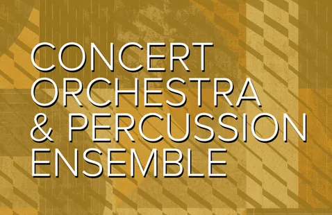Image LSU Concert Orchestra & Percussion Ensemble