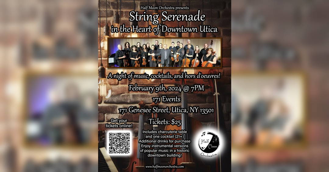 Image String Serenade in the Heart of Downtown Utica