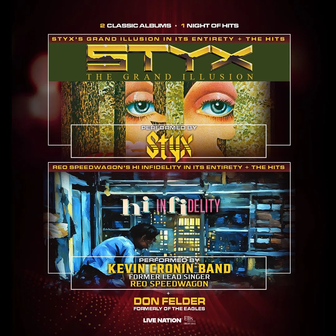 Image Styx & Kevin Cronin Band + Don Felder