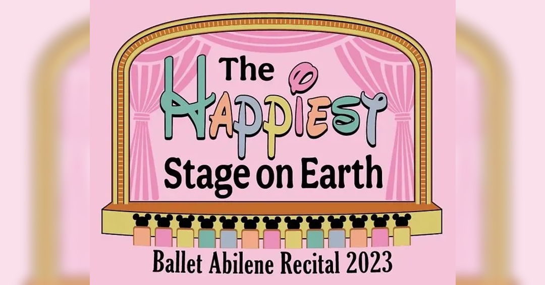 Image Ballet Abilene Recital "The Happiest Stage On Earth"