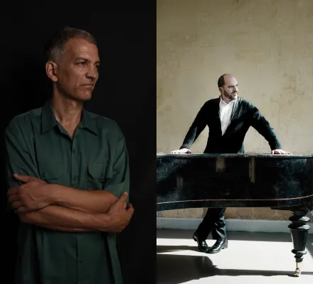 Image Brad Mehldau with Kirill Gerstein