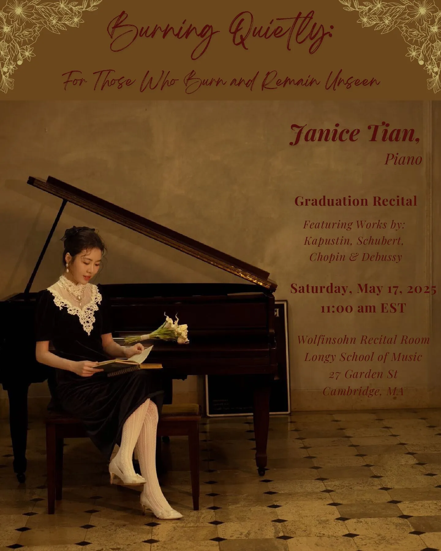 Image Graduating Student Recital | Janice Tian, piano