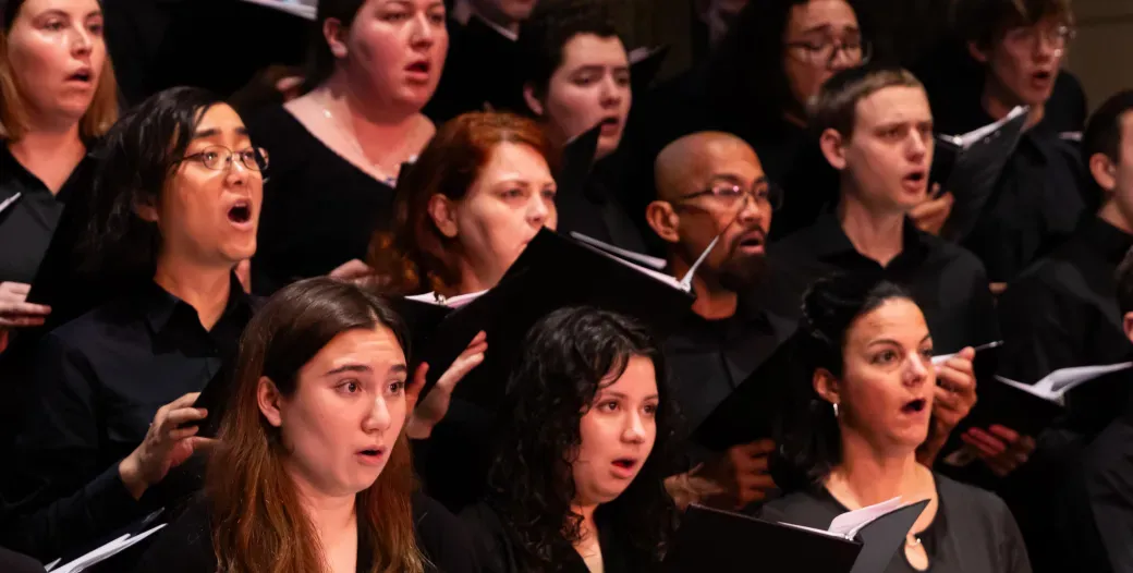 Image WashU Choirs: Because You Sang