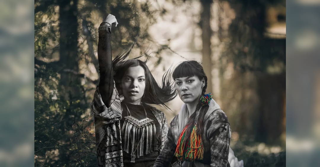 Image Katarina Barruk and Hildá Länsman meetNorrland Opera Symphony Orchestra