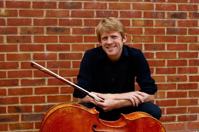 Image Beethoven’s cellists: Robin Michael, Cello, Daniel Tong, Piano and RBC Cellists