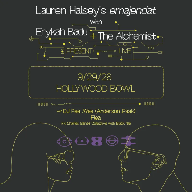 Image Lauren Halsey's emajendat Erykah Badu and The Alchemist