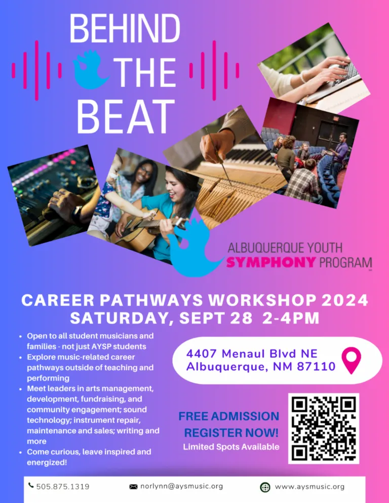 Image Behind the Beat - Career Pathways Workshop