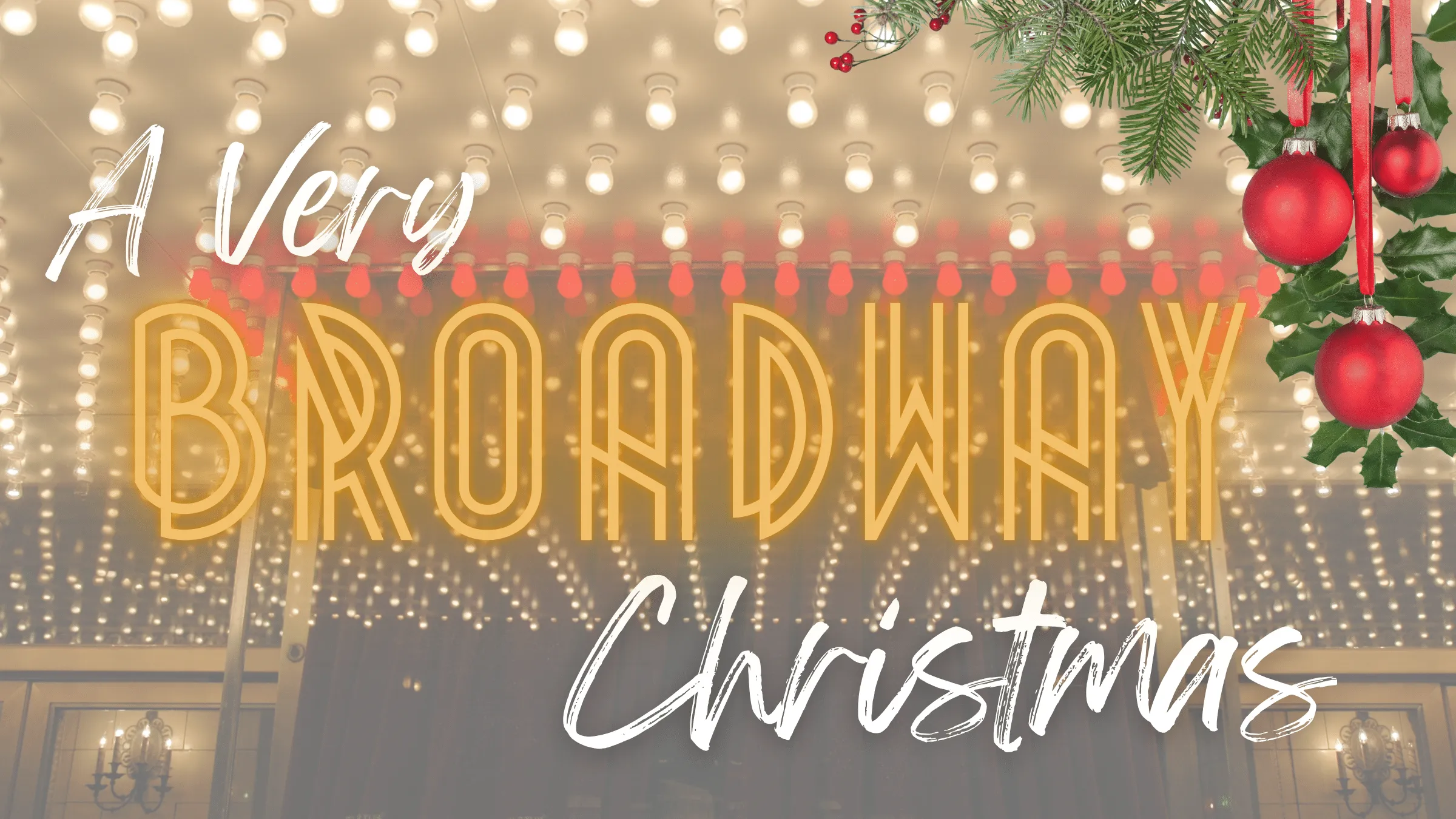 Image “A Very Broadway Christmas” concert