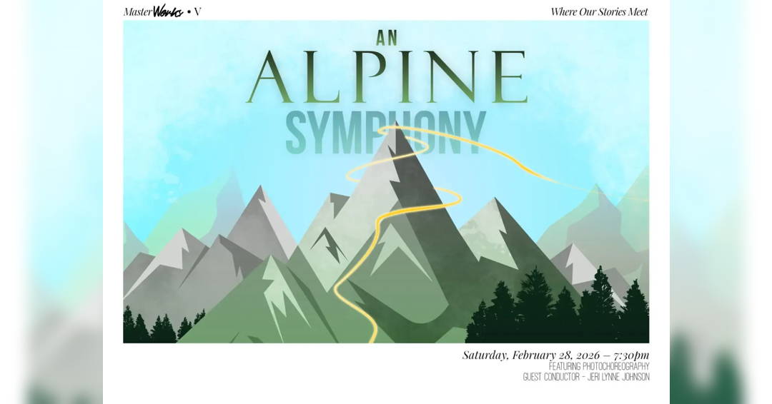 MasterWorks V: alpine symphony