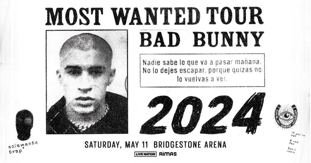 Image Bad Bunny: Most Wanted Tour 2024