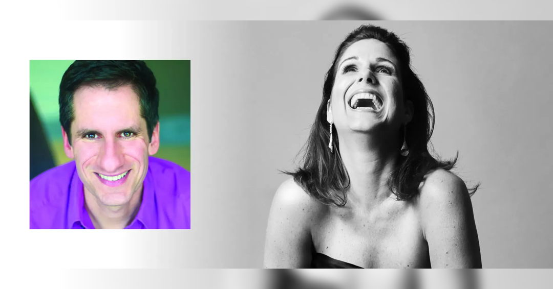 Image Stephanie J. Block with Seth Rudetsky
