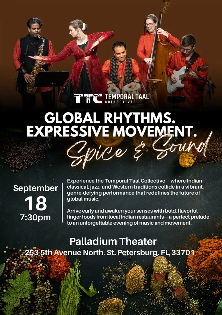 Temporal Taal Collective presents Spice & Sound: An Immersive Musical Experience