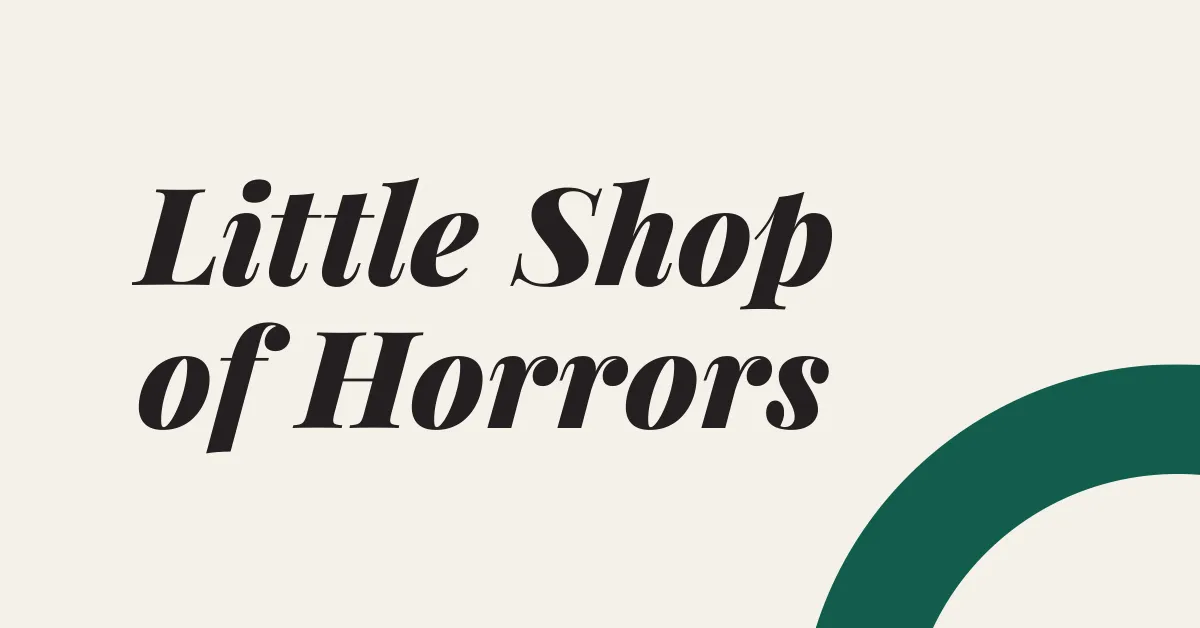 Image Little Shop of Horrors