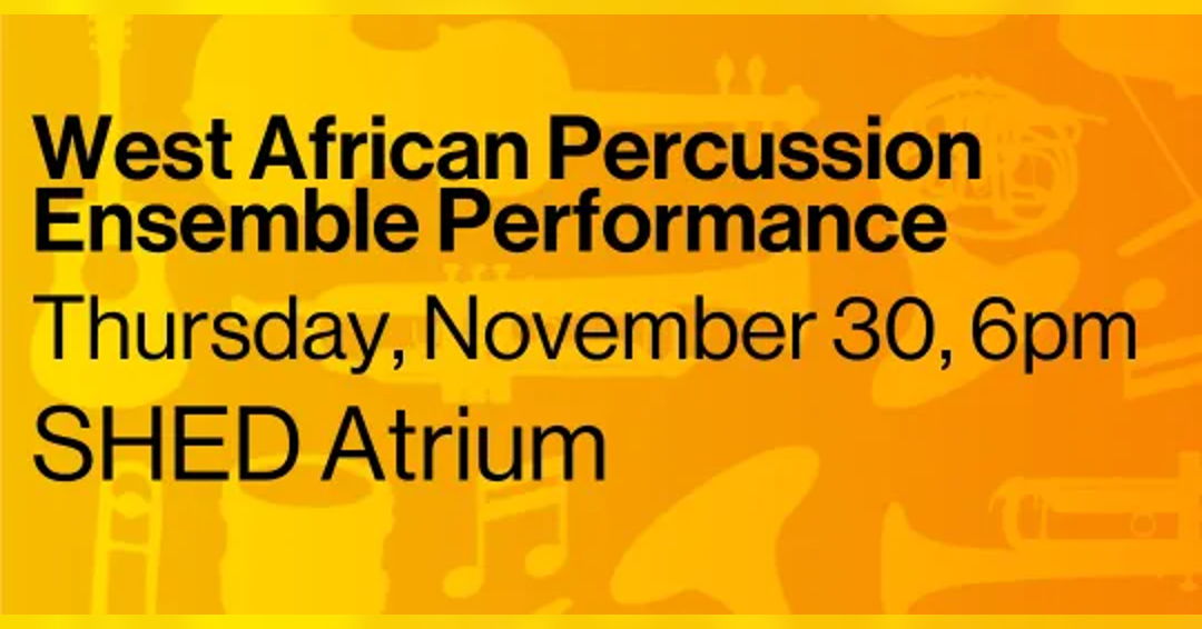 Image West African Percussion Ensemble 2023