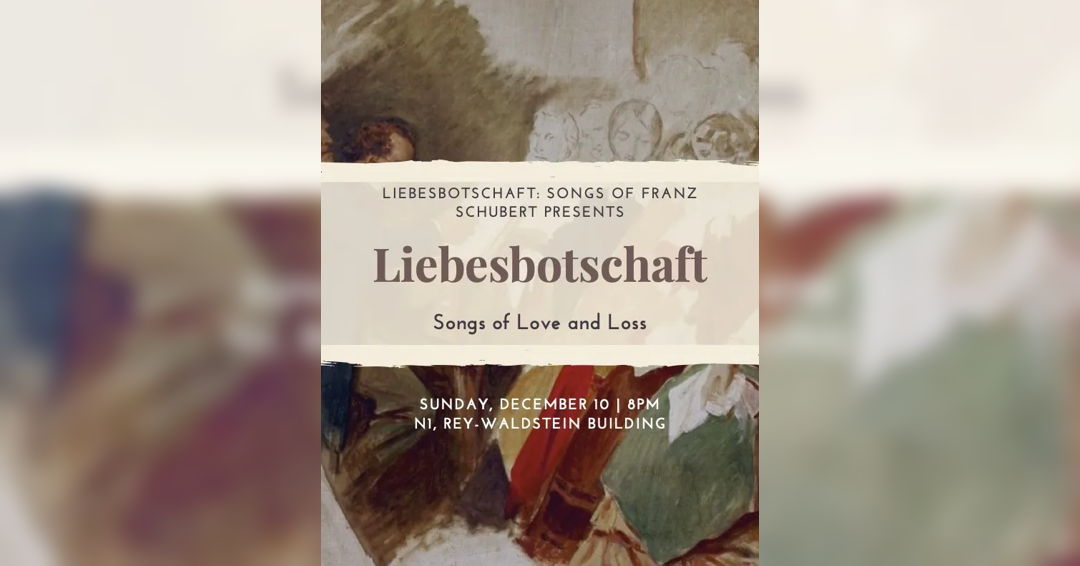 Image Liebesbotschaft: Songs of Franz Schubert | Songs of Love and Loss