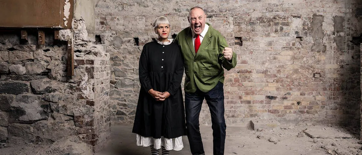 Image Keith Brymer Jones & Marj Hogarth
