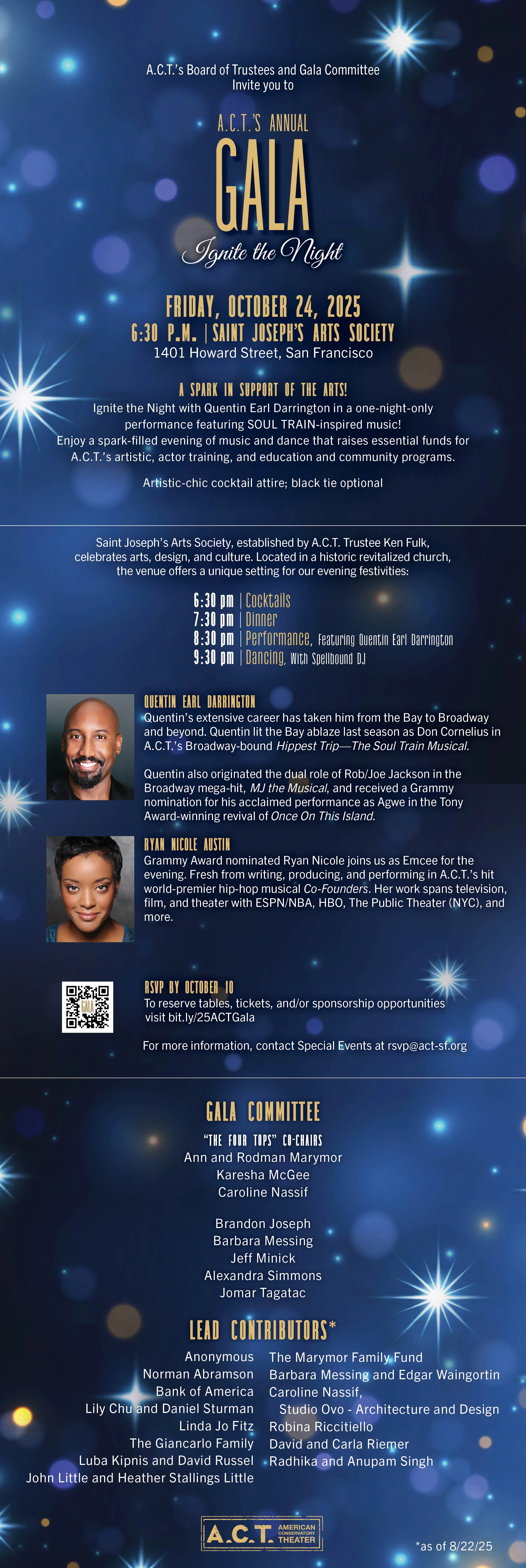 Image A.C.T.'s Annual Gala