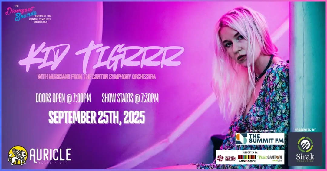 Divergent Sounds Series: indie pop meets symphony with kid tigrrr