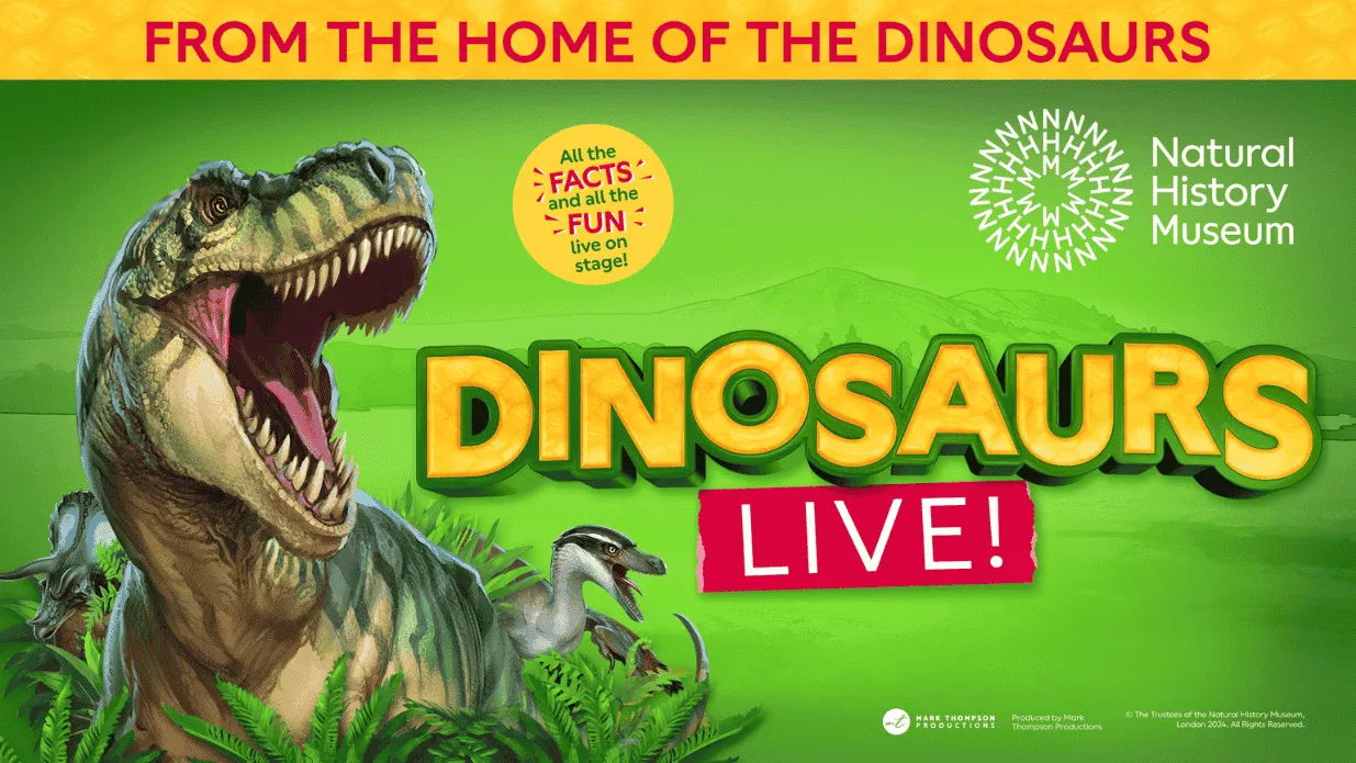 Image Natural History Museum presents Dinosaurs Live
