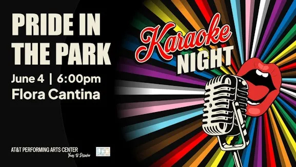 Image Pride in the Park Karaoke Night