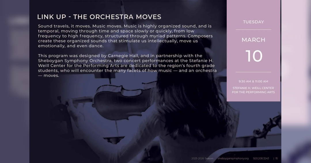Link Up – The Orchestra Moves