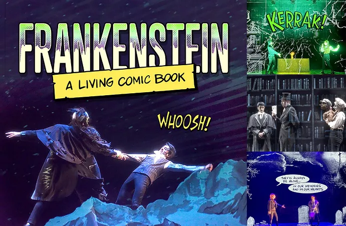Image FRANKENSTEIN: A Living Comic Book