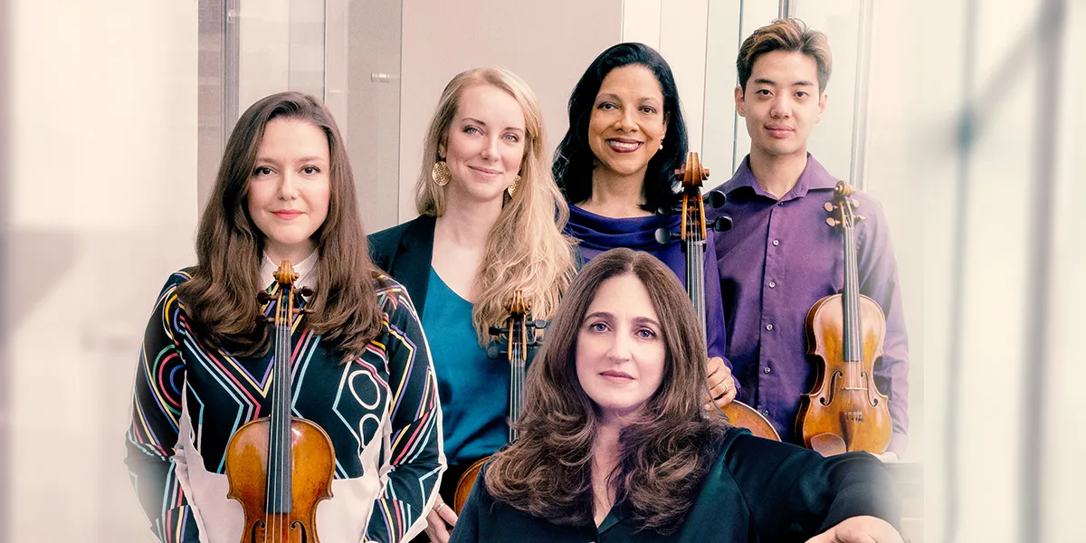 Image Juilliard String Quartet with Simone Dinnerstein, piano