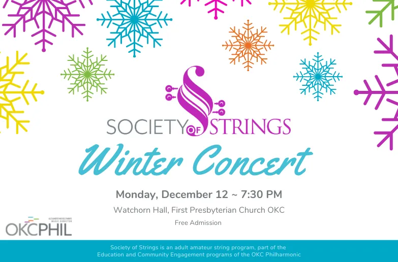 Image Society of Strings Winter Concert