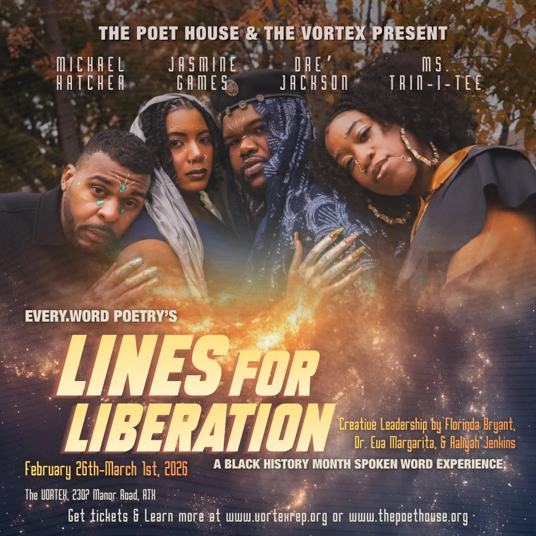 Image EVERY.WORD POETRY’S LINES FOR LIBERATION - A Black History Month Spoken Word Experience