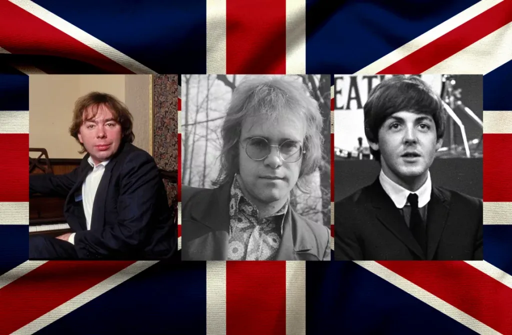 Image Music of the Knights: Sir Andrew Lloyd Webber, Sir Elton John & Sir Paul McCartney